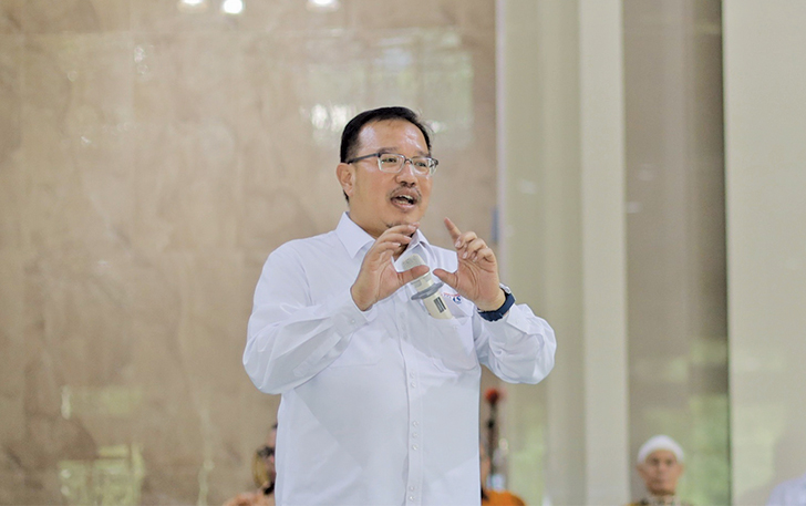 Dr., M. Aditya Warman, MBA., selaku Ketua IKA UMS