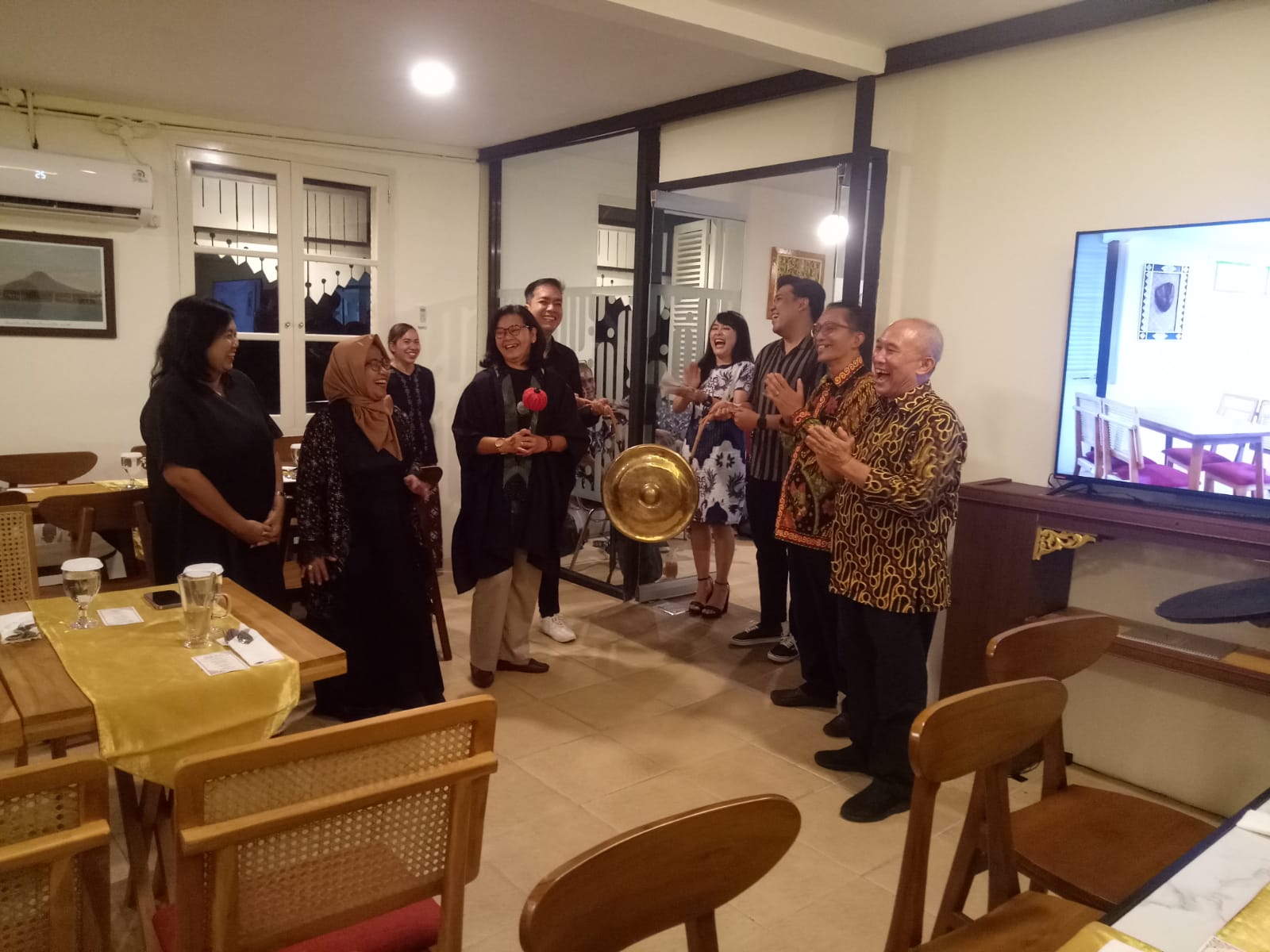 Pembukaan salah satu resto di Kota Solo