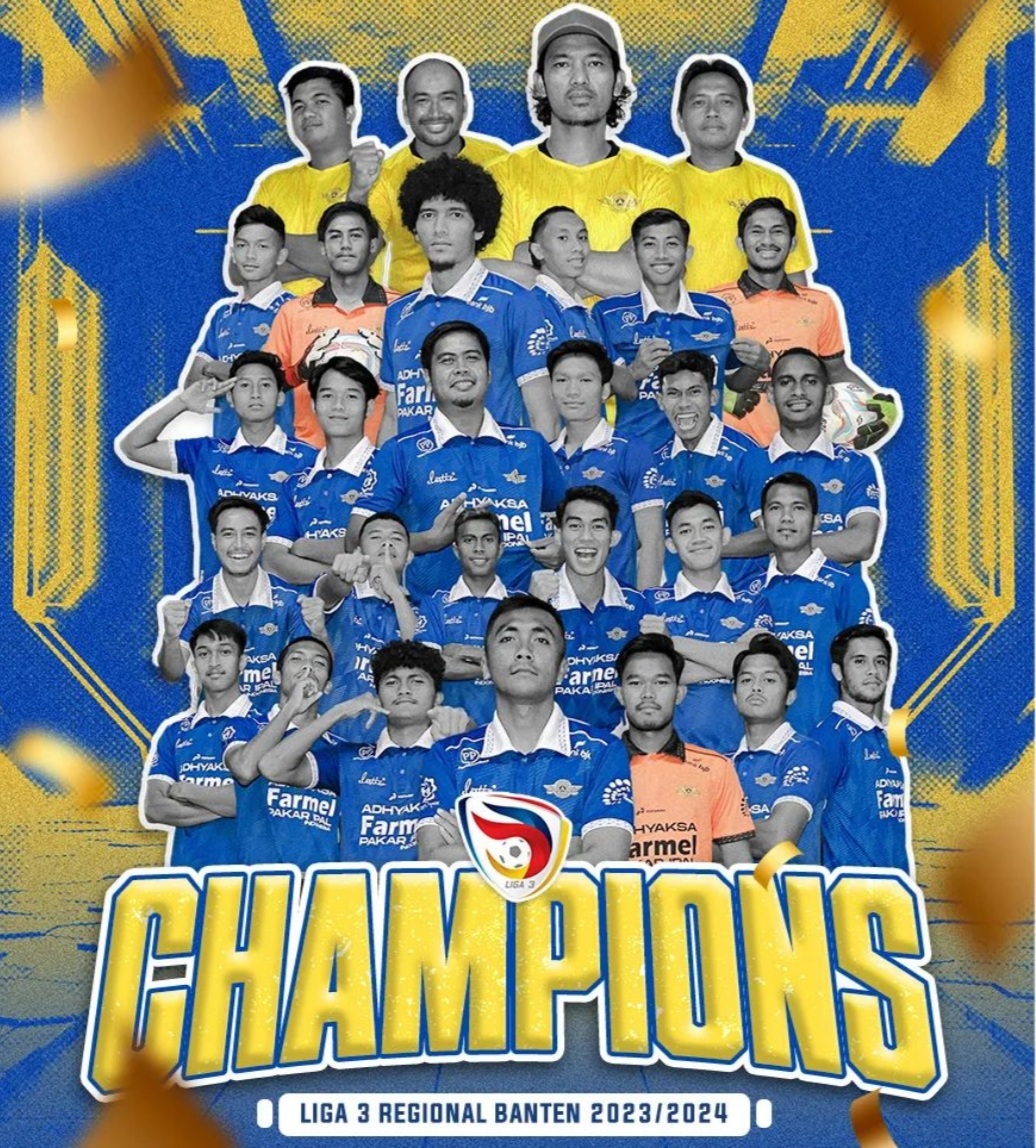Skuad Adhyaksa Farmel FC yang terjun di ajang Liga 3
