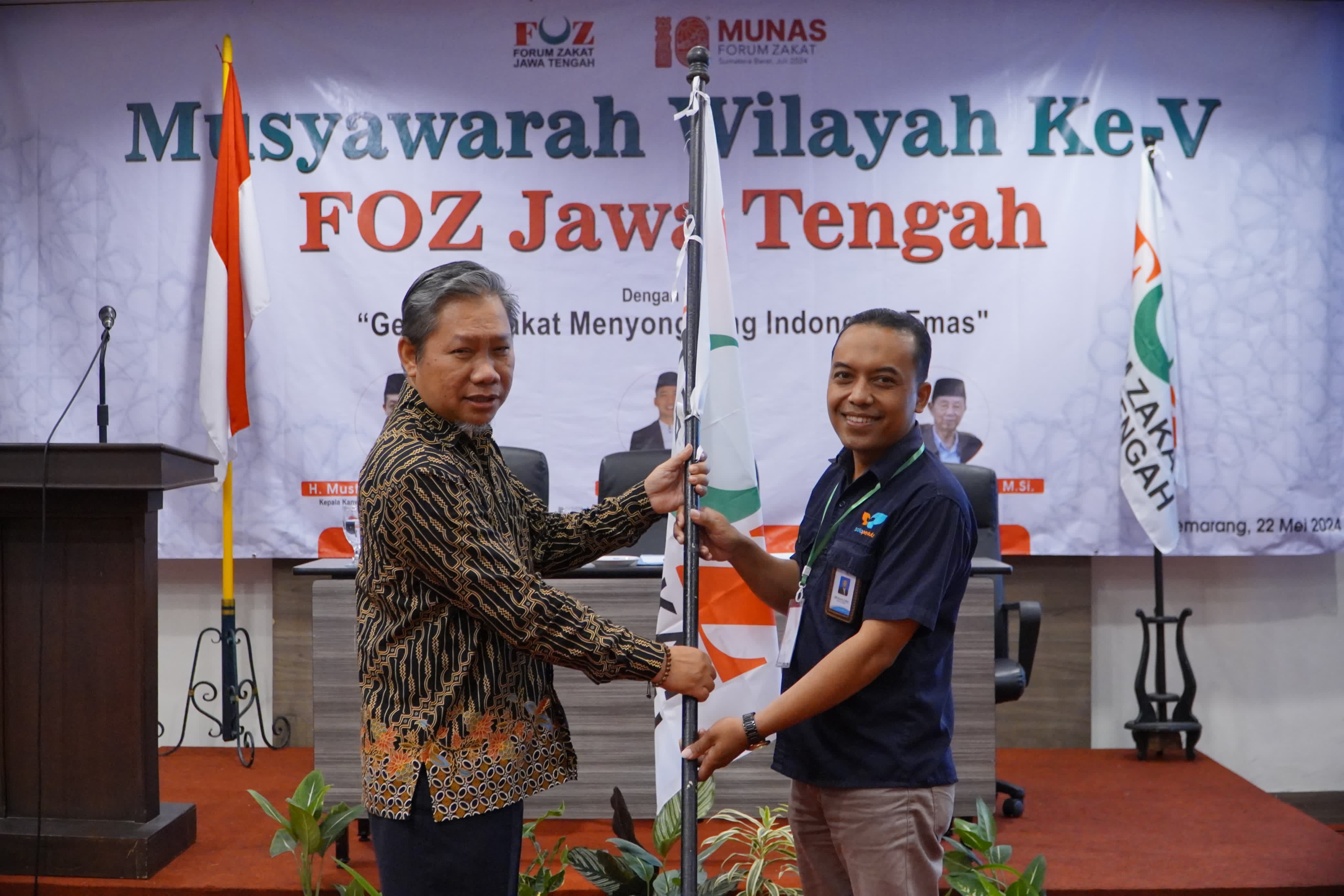 Direktur Utama LAZ SOLOPEDULI Sidik Anshori terpilih sebagai Ketua Forum Zakat (FOZ) Jawa Tengah