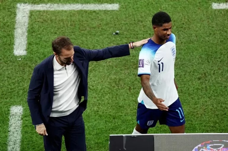 Marcus Rashford berikan respon usia dirinya tak dipanggil Timnas Inggris.