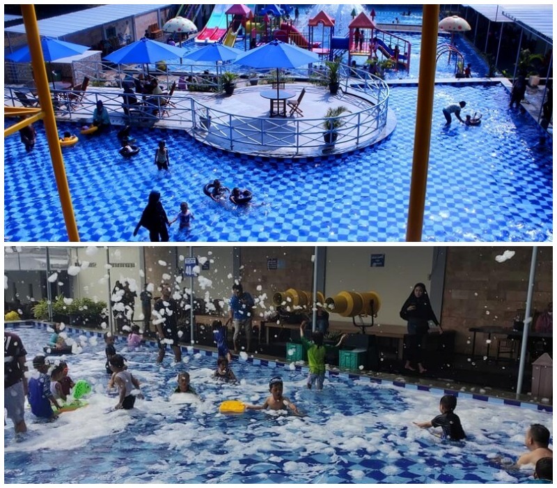 Kolase foto New Kampoeng Kaliboto Waterboom.