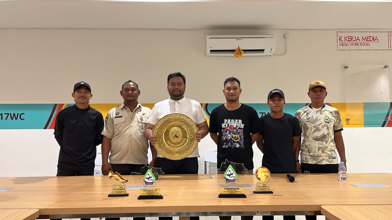 Press conference Piala Walikota Surakarta di Stadion Manahan, Selasa (28/5/2024).