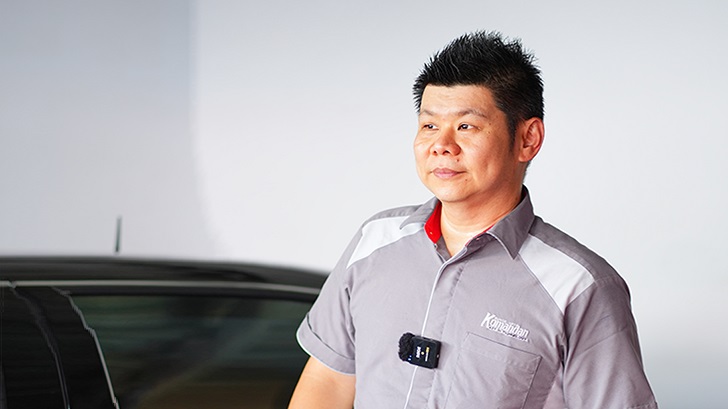 Raymond Lie, owner Komandankey yang menjadi solusi duplikat kunci mobil tersohor.