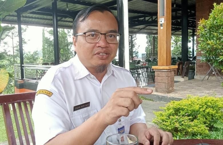 Kepala Dinas Komunikasi dan Informatika (Diskominfo) Kabupaten Karanganyar Isnan Nur Azis. (Rudi Hartono/Radar Solo)