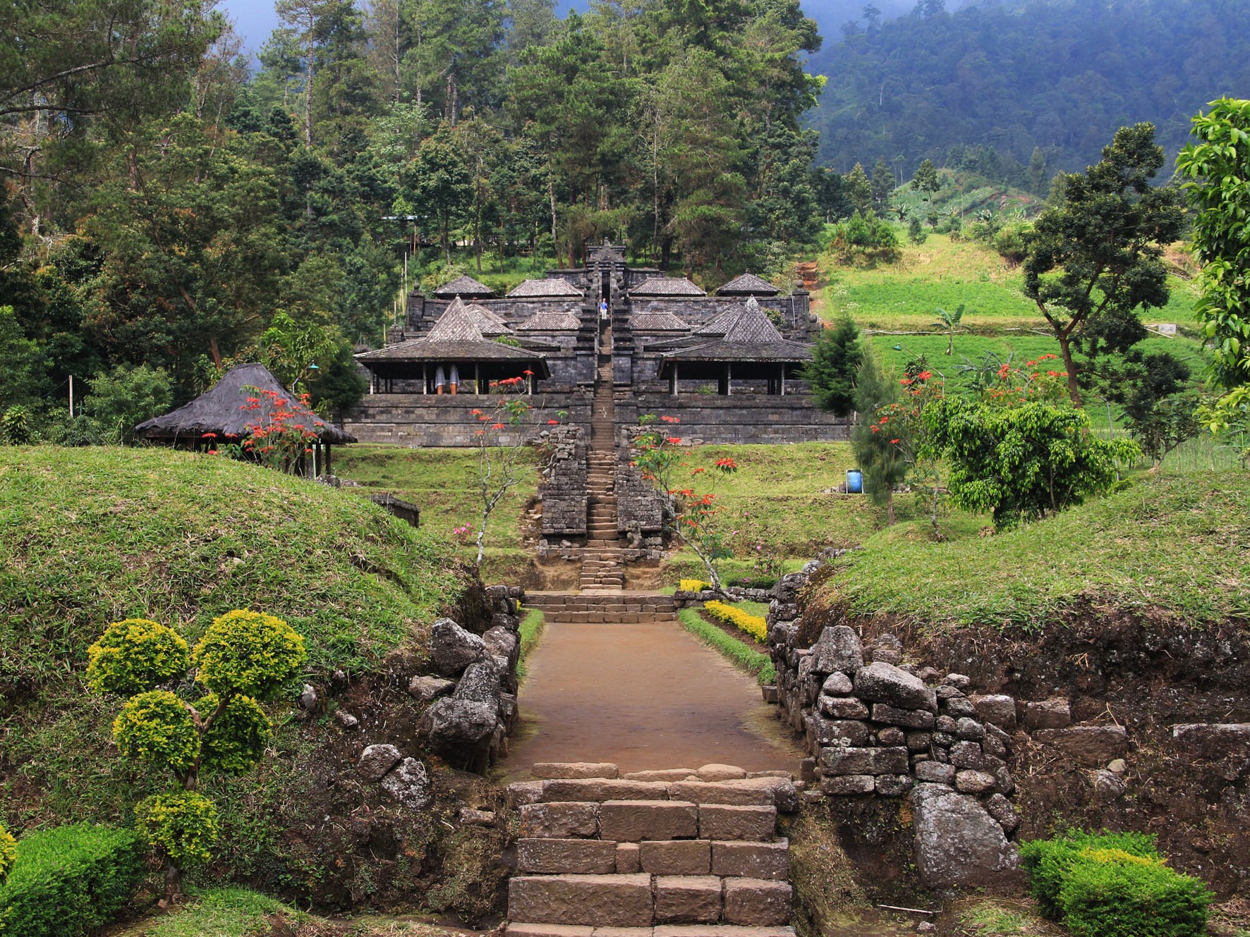 Suasana di Candi Cetho
