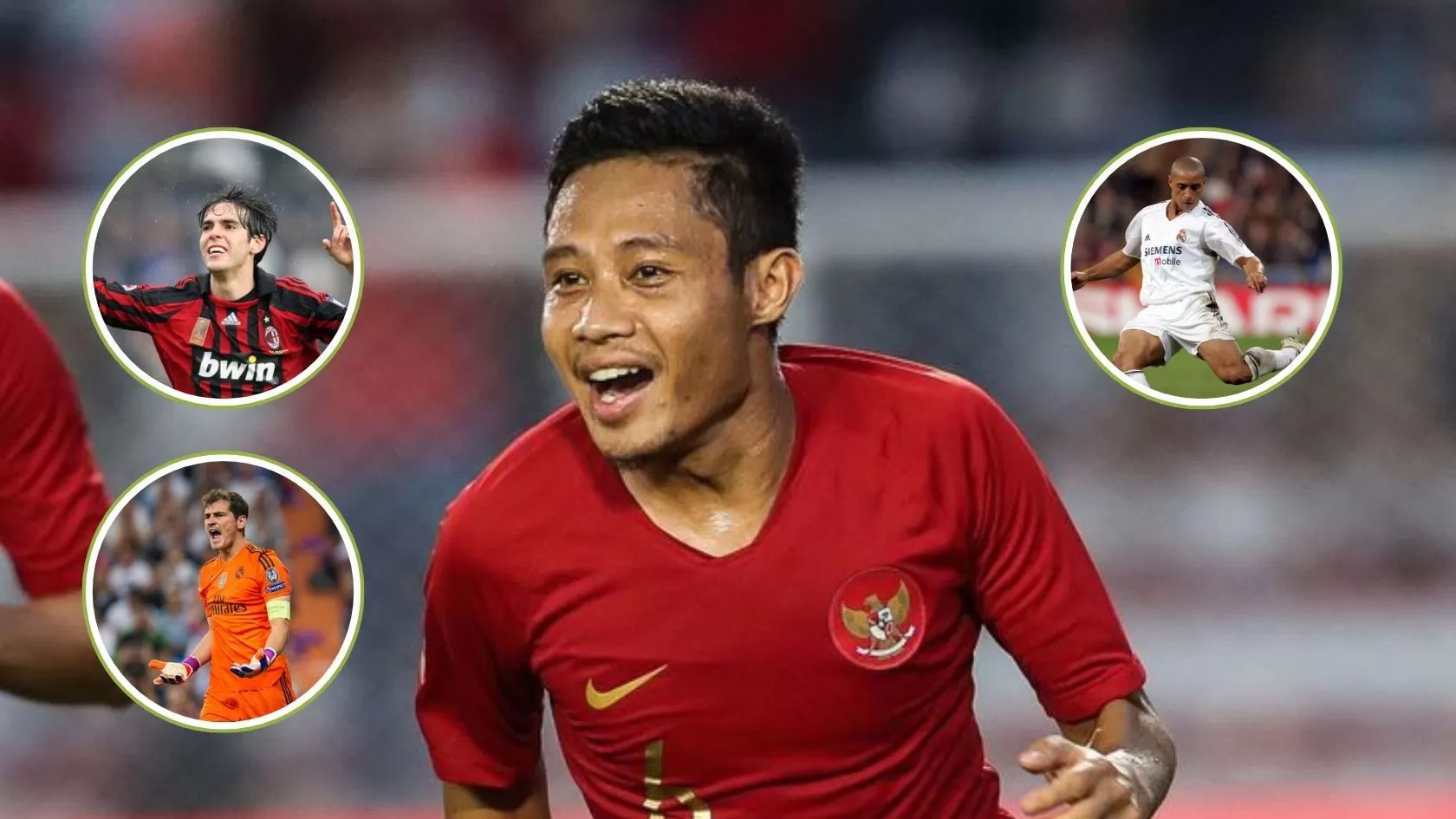 Evan Dimas bersiap menghadapi Kaka dan kolega.