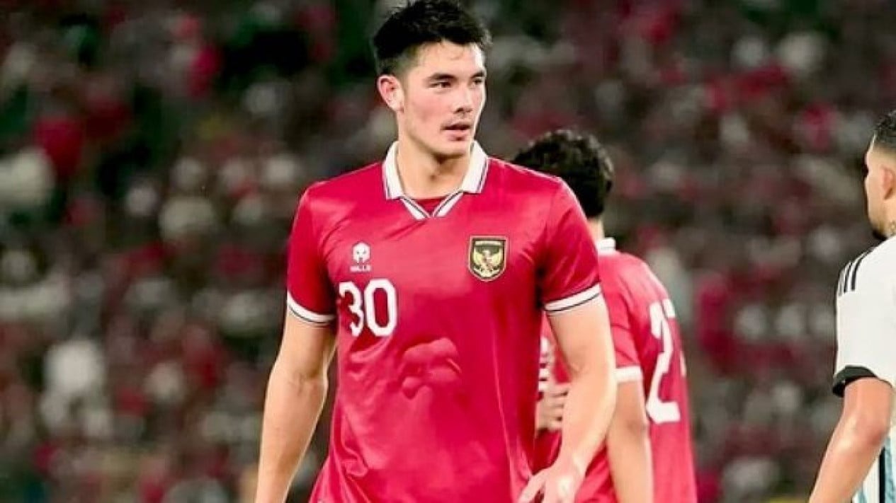 Elkan Baggot saat bermain bersama Timnas Indonesia.