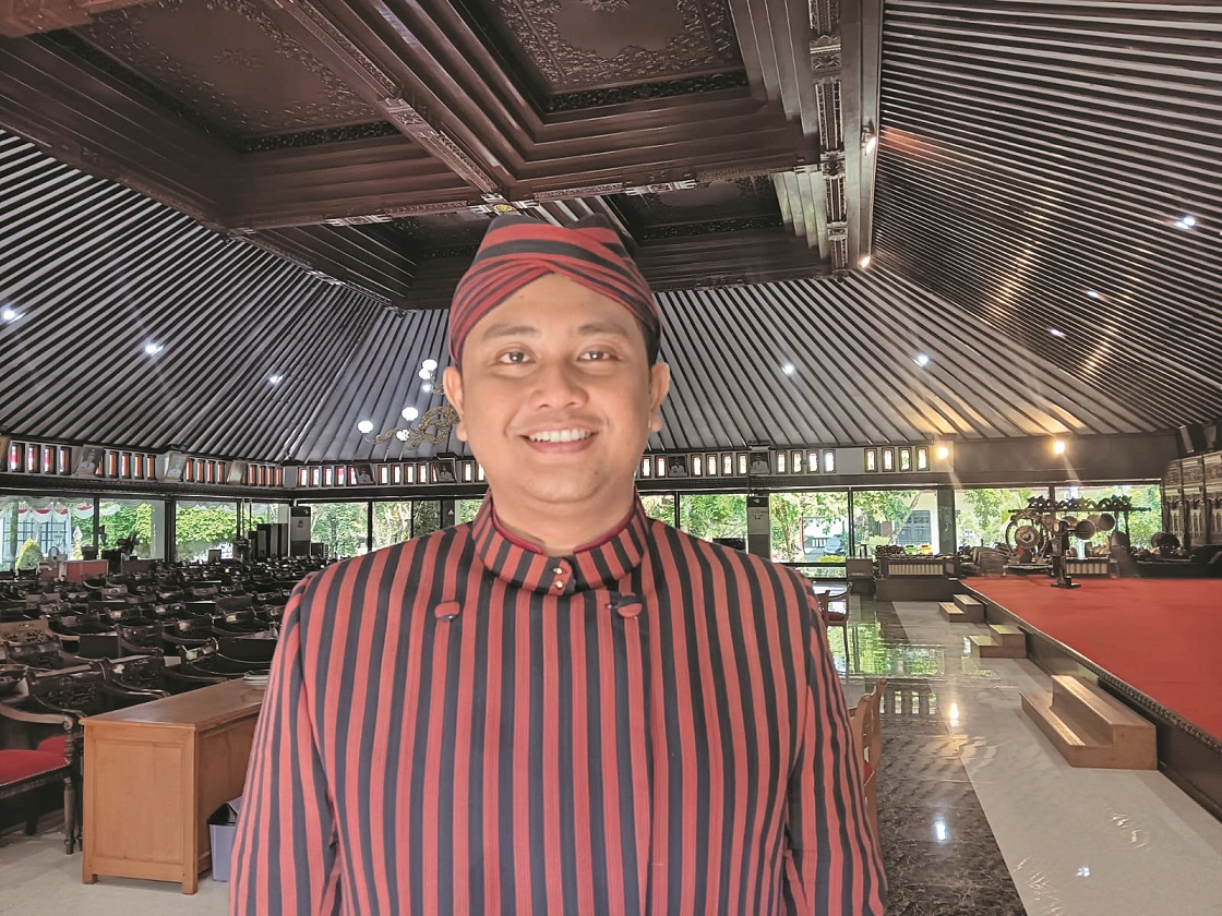 Ketua DPRD Klaten Hamenang Wajar Ismoyo. (Angga Purenda/Radar Solo)