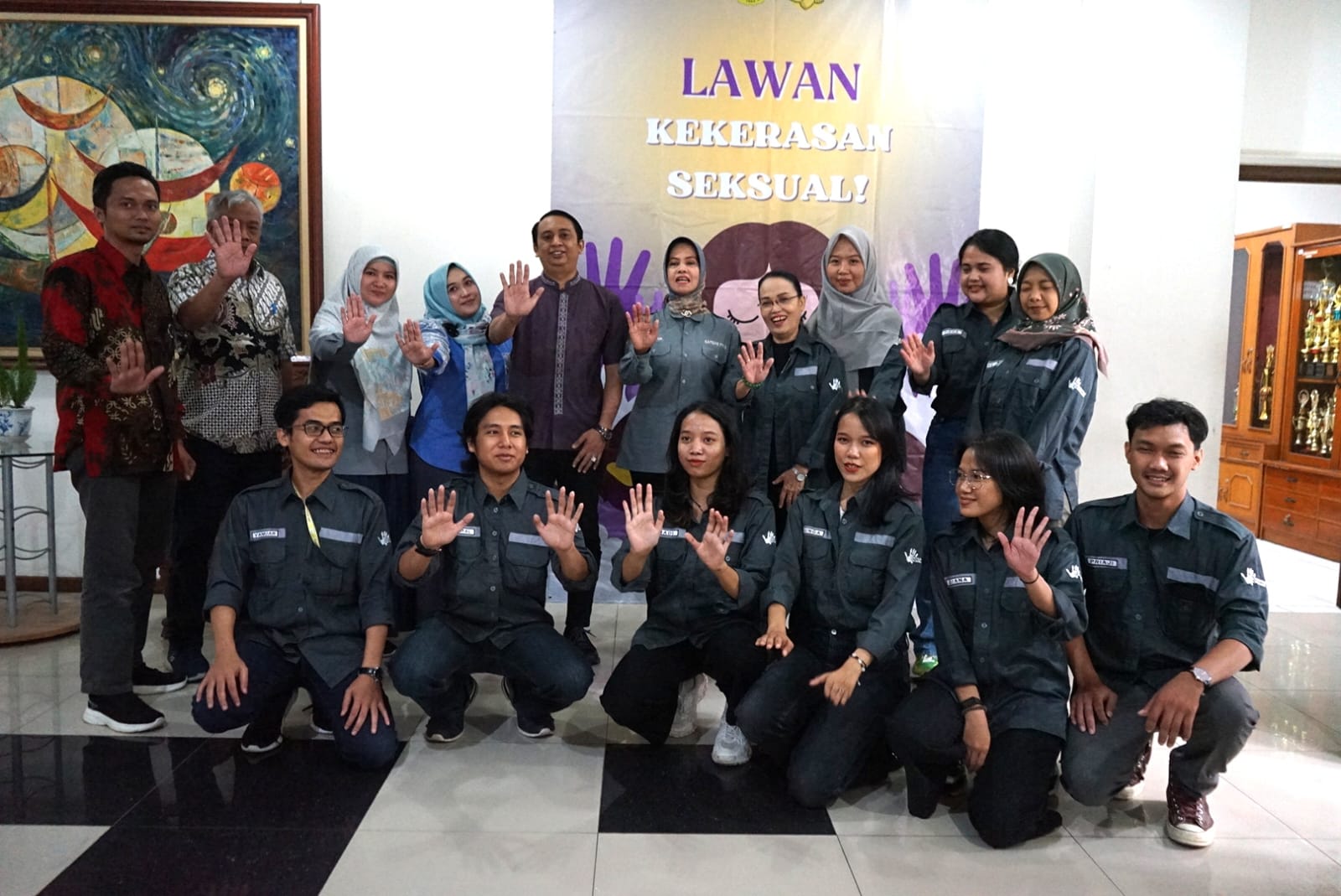 Satgas PPKS ISI Solo berkunjung ke Unsoed Purwokerto, Jumat (31/5).