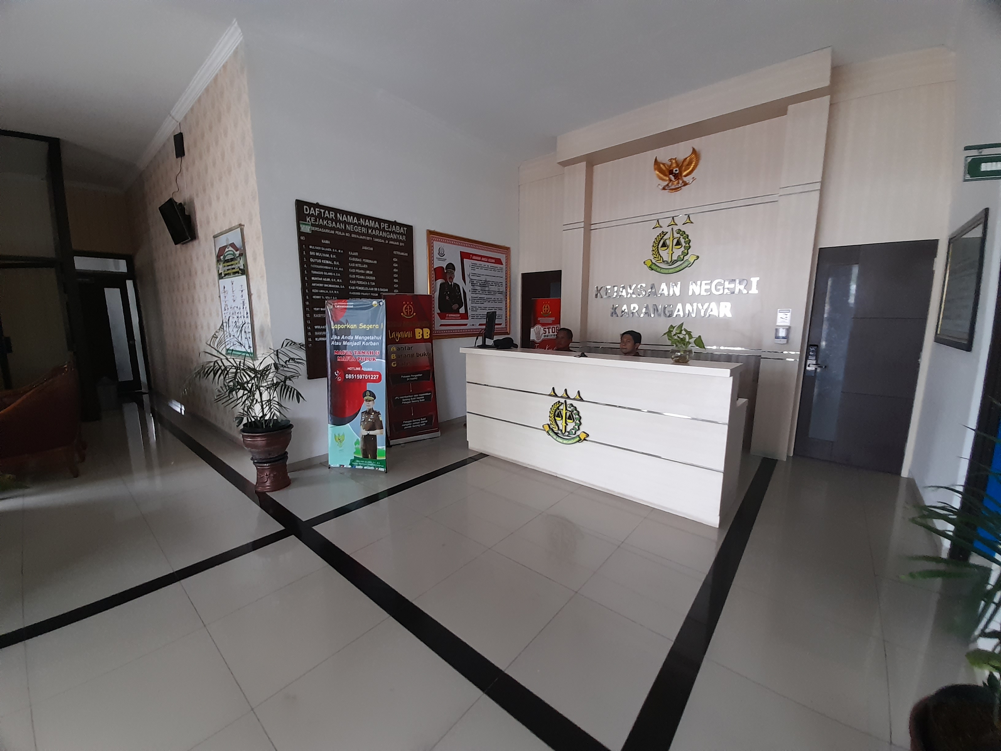 Kantor Kejaksaan Negeri (Kejari) Karanganyar. (Rudi Hartono/Radar Solo)