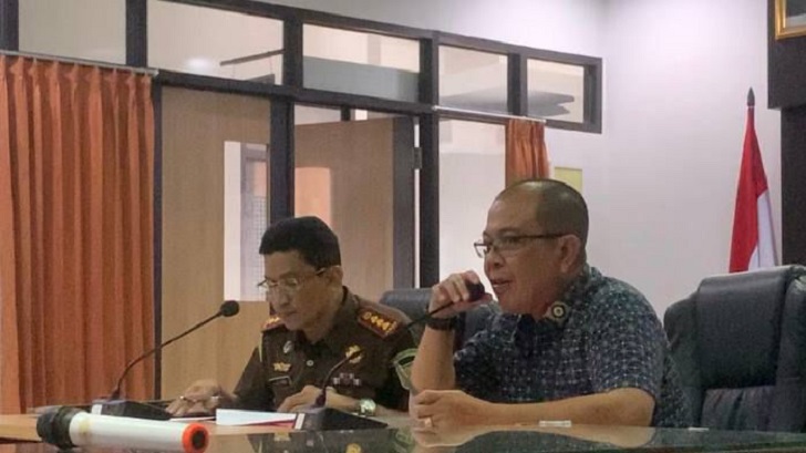 Forum Koordinasi dan Pemeriksaan Kepatuhan Peserta dan Pemberi Kerja Kabupaten Klaten Semester 1 Tahun 2024 di Aula Kejari Klaten.