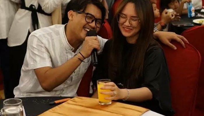 Duet Gilga Sahid dan Happy Asmara. (Istimewa)