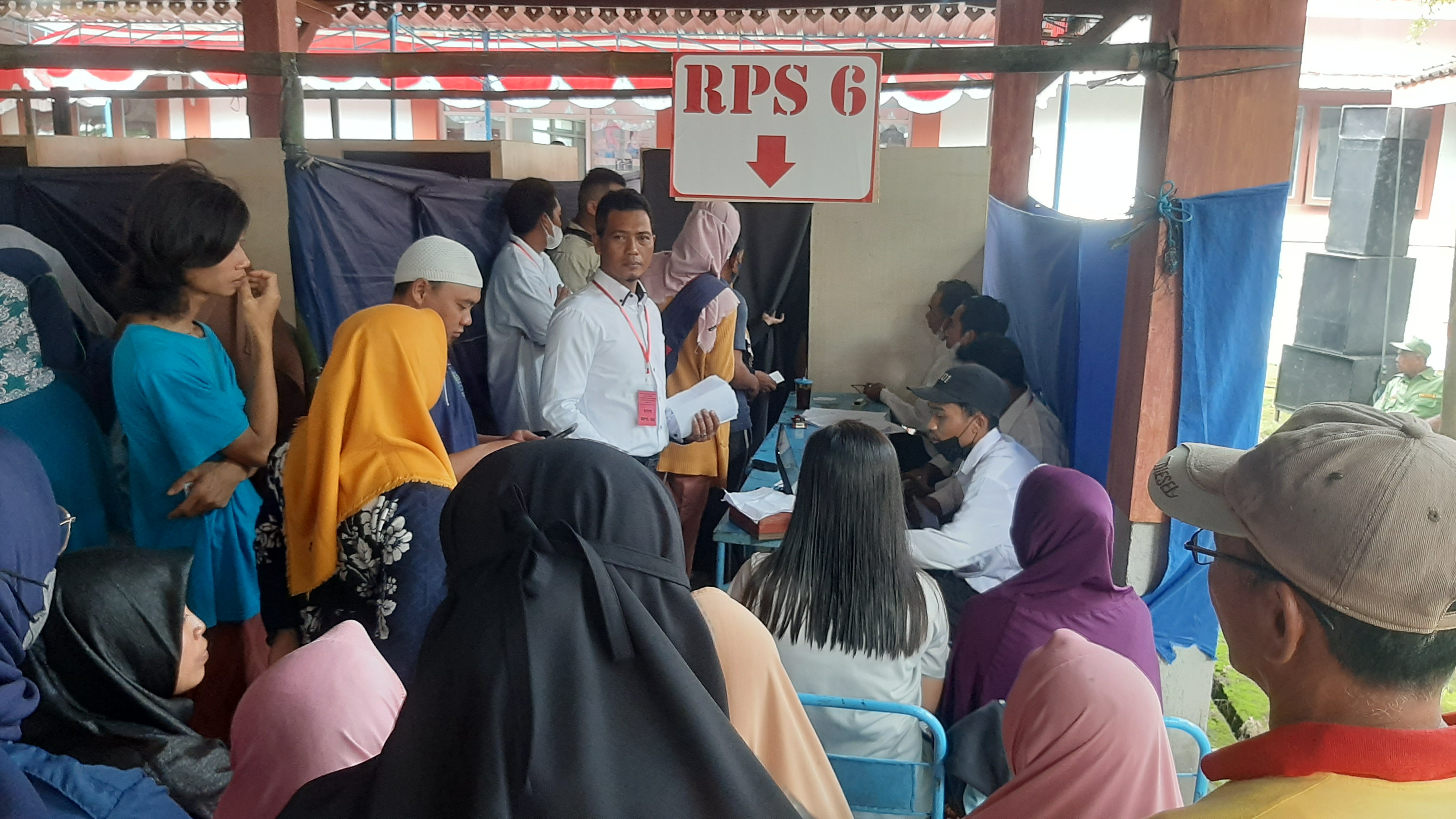 Ilustrasi Pilkades di Desa Manggis, Kecamatan Mojosongo, Boyolali pada 2022.