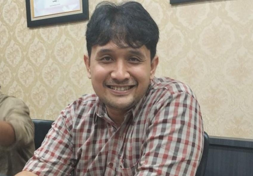 Bakal Calon Ketua Askab PSSI Karanganyar Bobby Aditia Putra. (Rudi Hartono/Radar Solo)