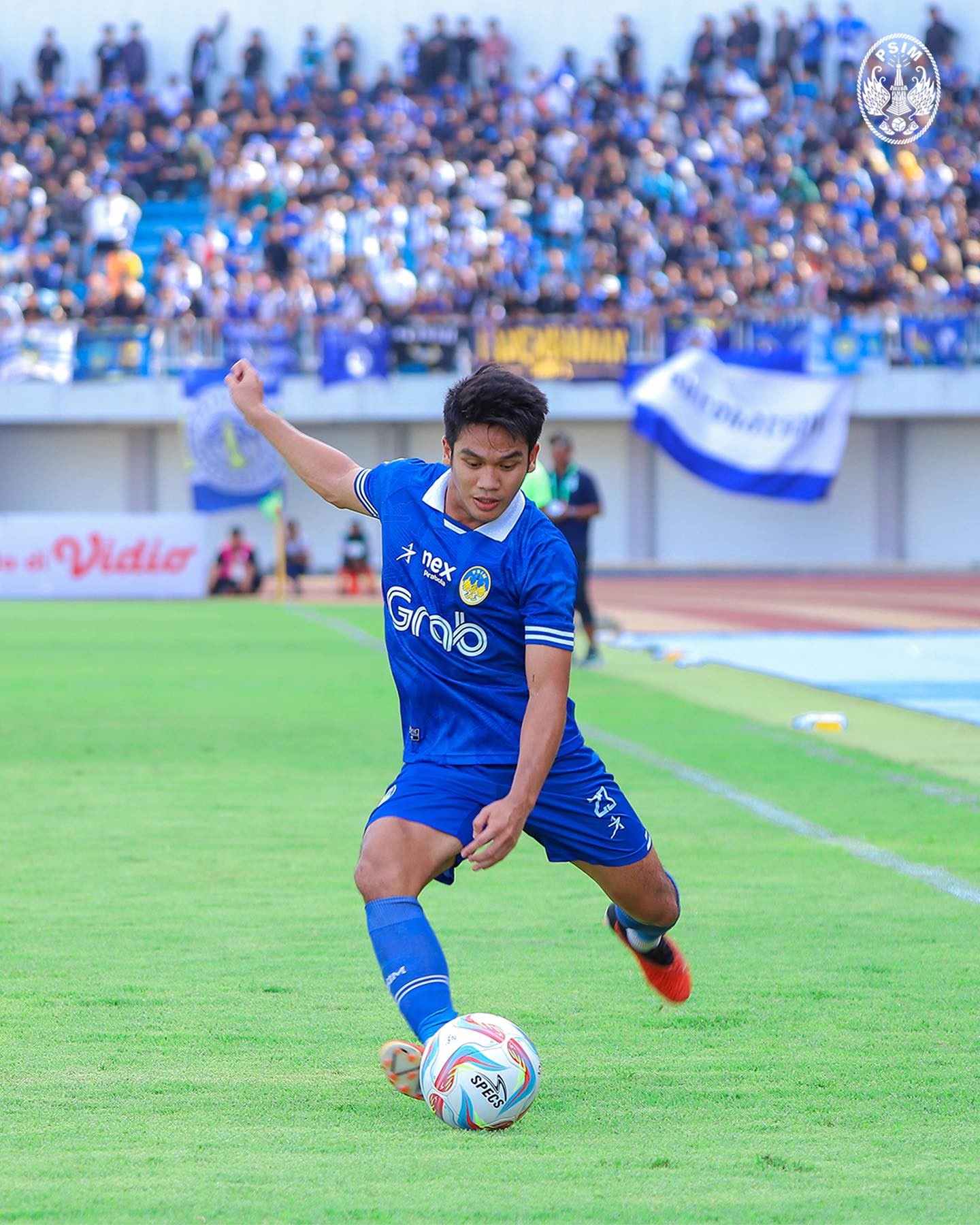 Samuel Simanjuntak saat bermain untuk PSIM Jogja di Liga 2 2023/2024
