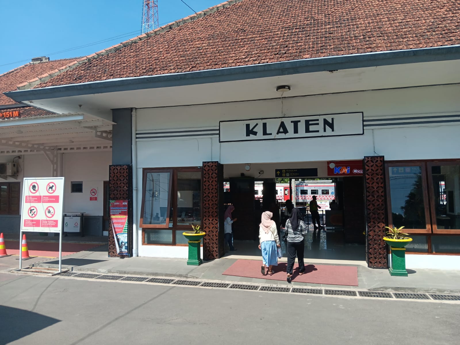 Stasiun Klaten bakal ditatap dalam waktu dekat. (Angga Purenda/Radar Solo)