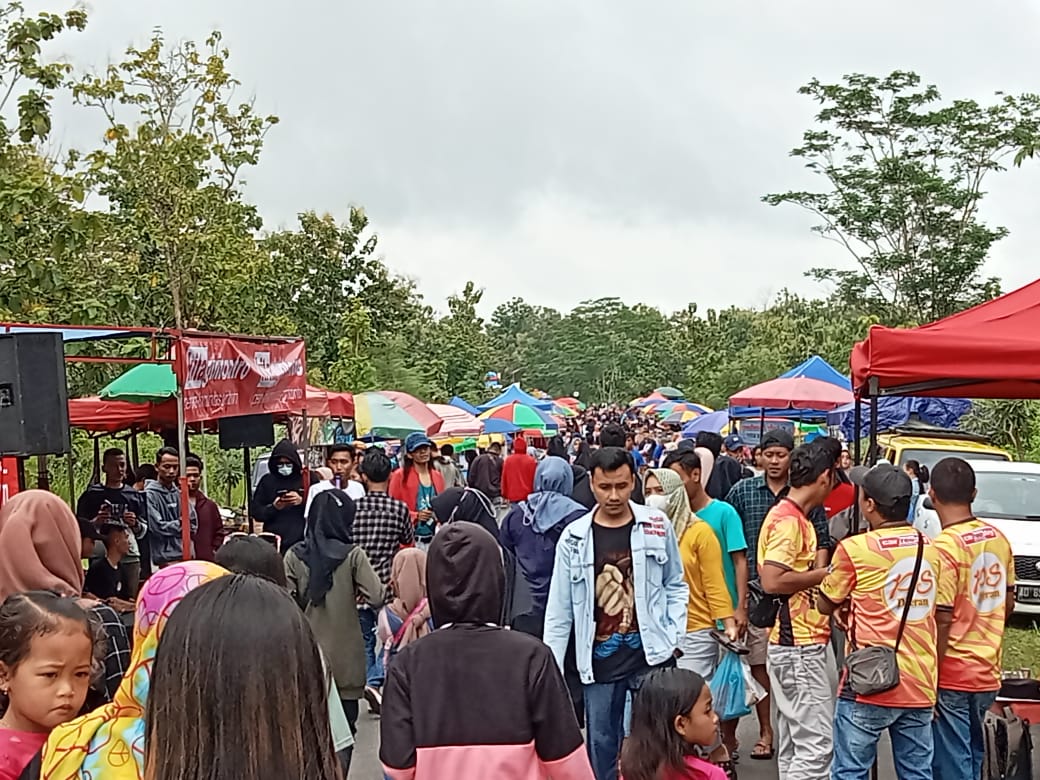CFD di Kecamatan Giritontro, Wonogiri beberapa waktu lalu. Event ini menarik antusiasme masyarakat.
