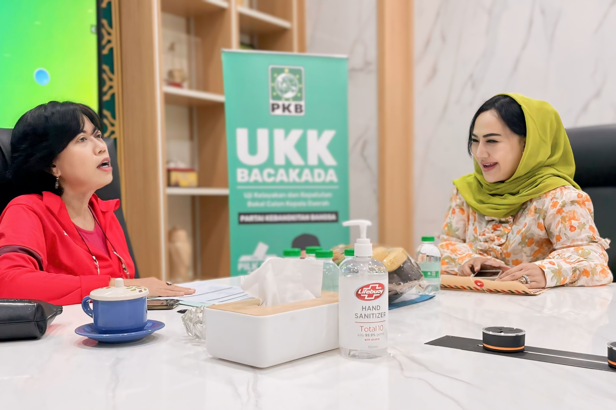 Diah Warih Anjari jalani uji kepatutan dan kelayakan di DPP PKB. (IST)
