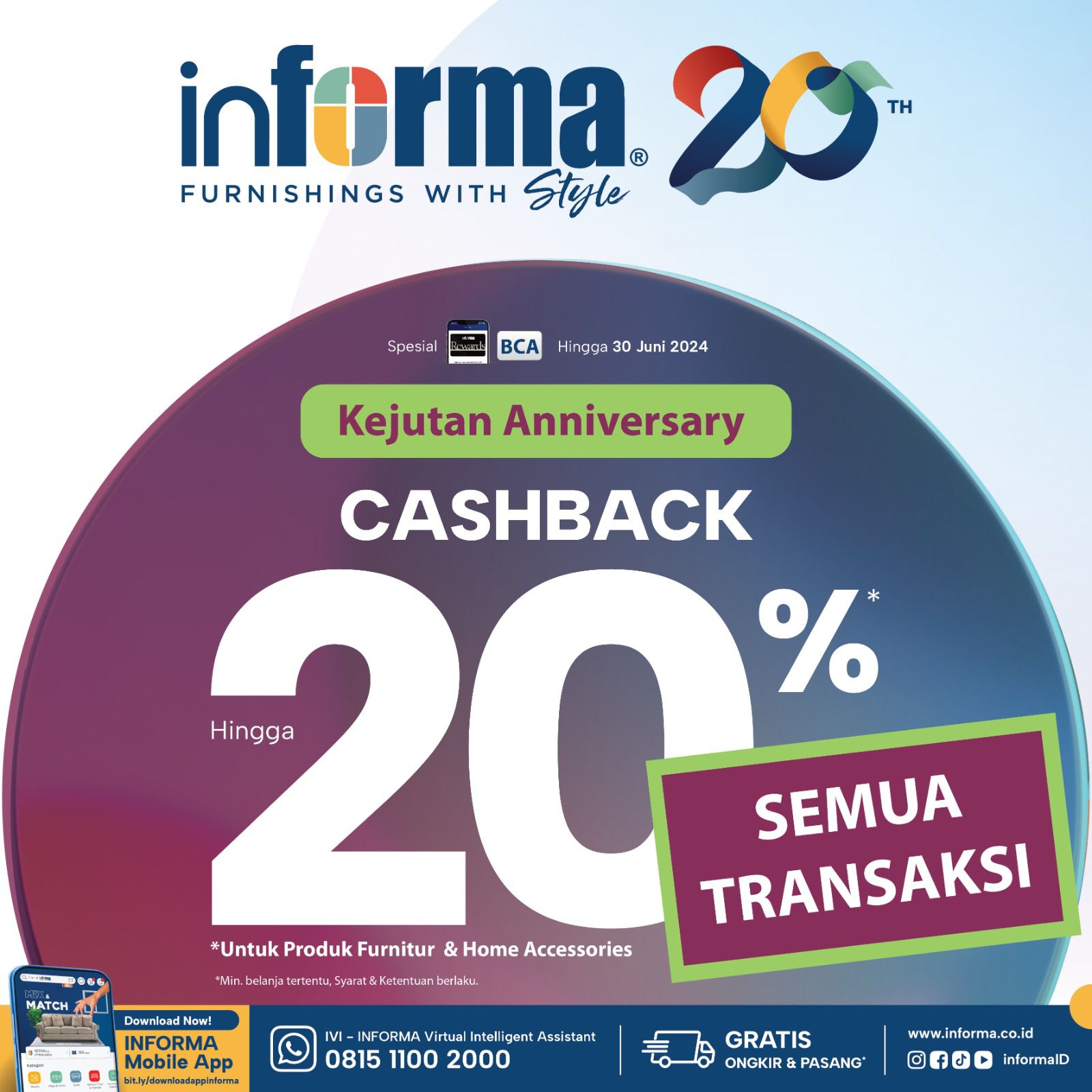 INFORMA beri banyak kejutan promo bagi warga Soloraya.