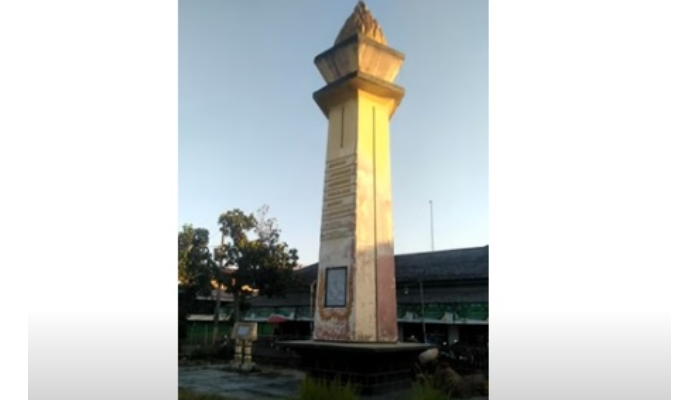 Tugu Joko Songo yang menyimpan cerita sejarah di Matesih, Karanganyar.