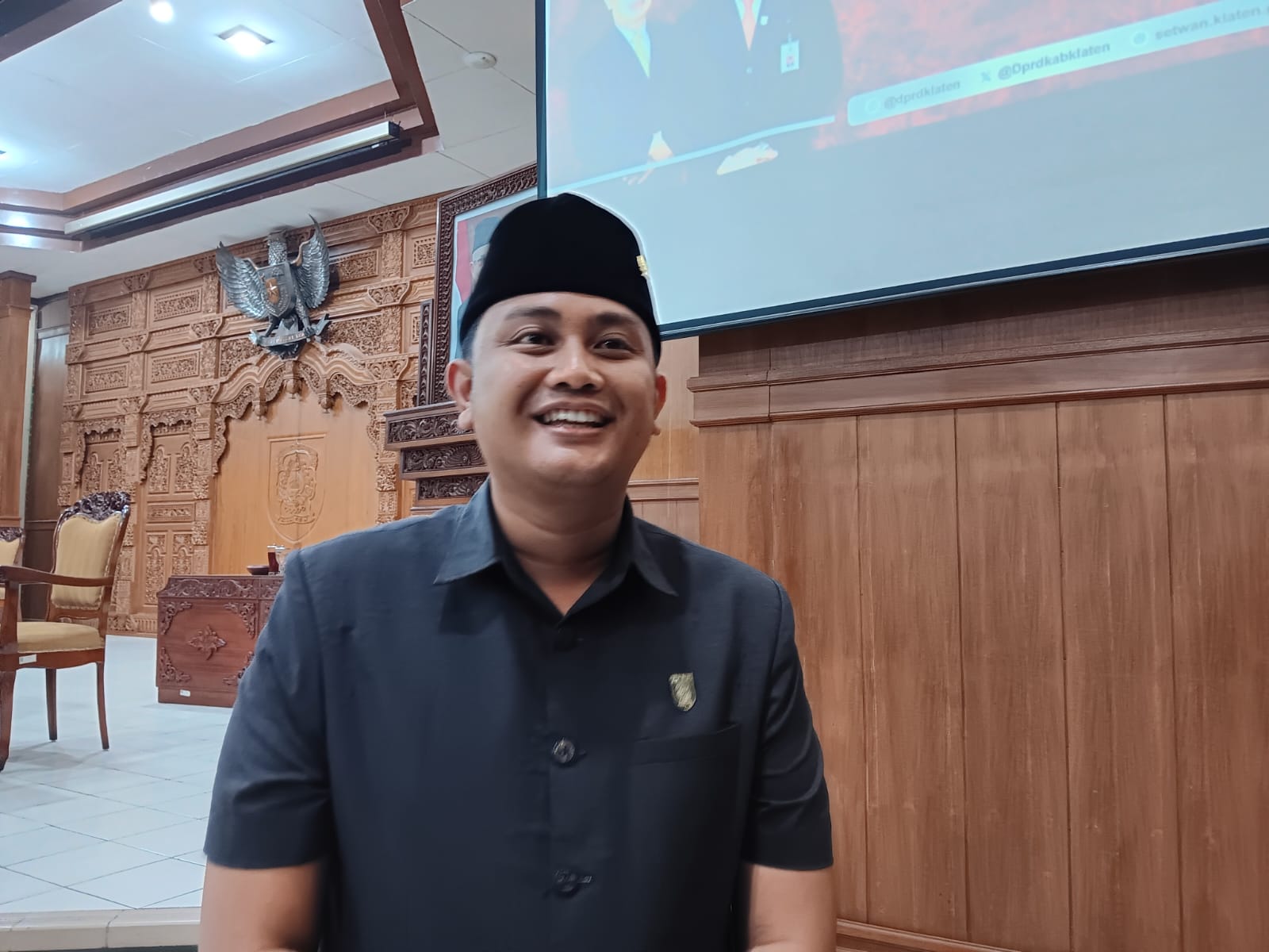 Ketua DPRD Klaten Hamenang Wajar Ismoyo.