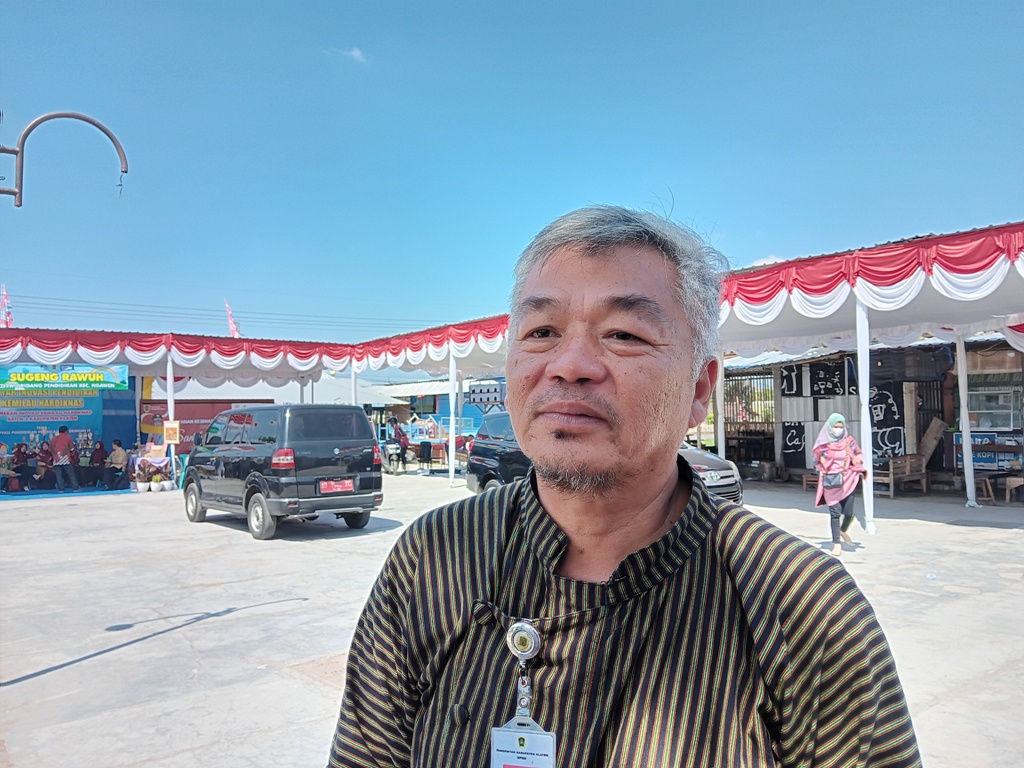 Kepala Pelaksana BPBD Klaten Syahruna. (Angga Purenda/Radar Solo)