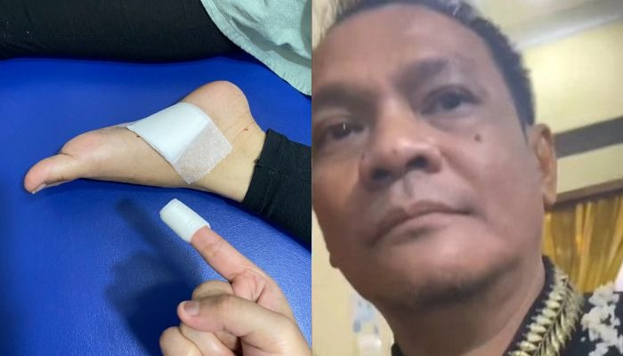 Screenshot video yang diunggah seorang anak yang pergoki ayahnya selingkuh berakhir diancam UU ITE.
