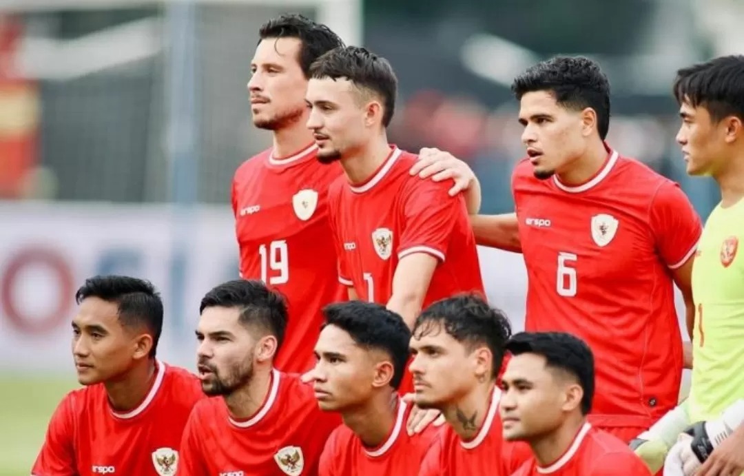 Para pemain Timnas Indonesia.