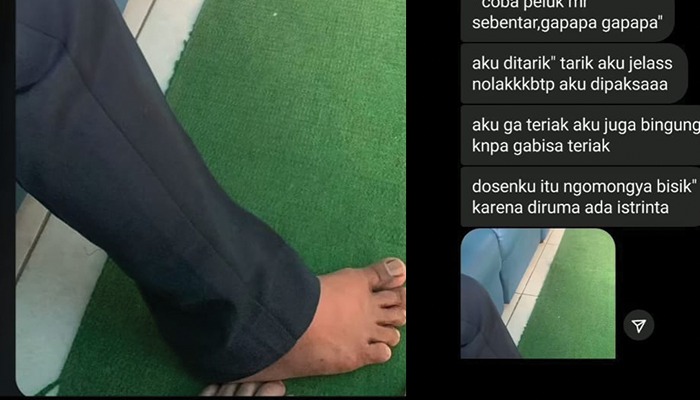 Seorang dosen di salah satu universitas Solo melakukan pelecehan terhadap mahasiswanya.