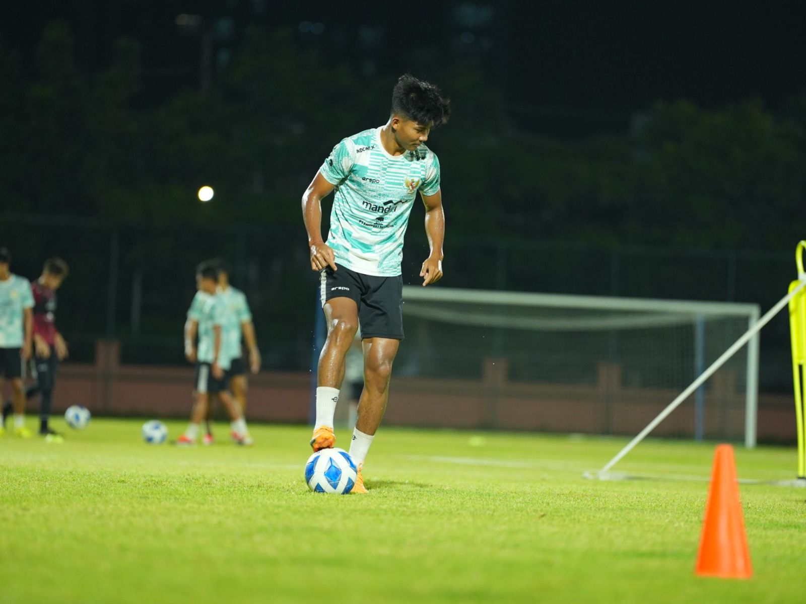 Striker Timnas U-19 Arkhan Kaka siap terjun di ajang Piala AFF U-19.