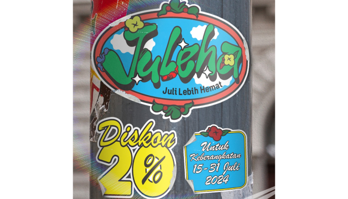 Promo Juleha diskon tiket kereta api 20 persen yang dihadirkan KAI.