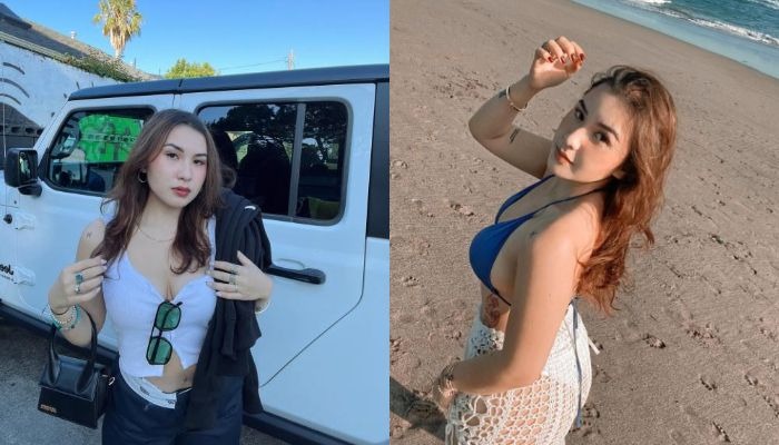 Sosok Audrey Davis, anak musisi David Bayu Naif yang sedang diterpa isu video syur.