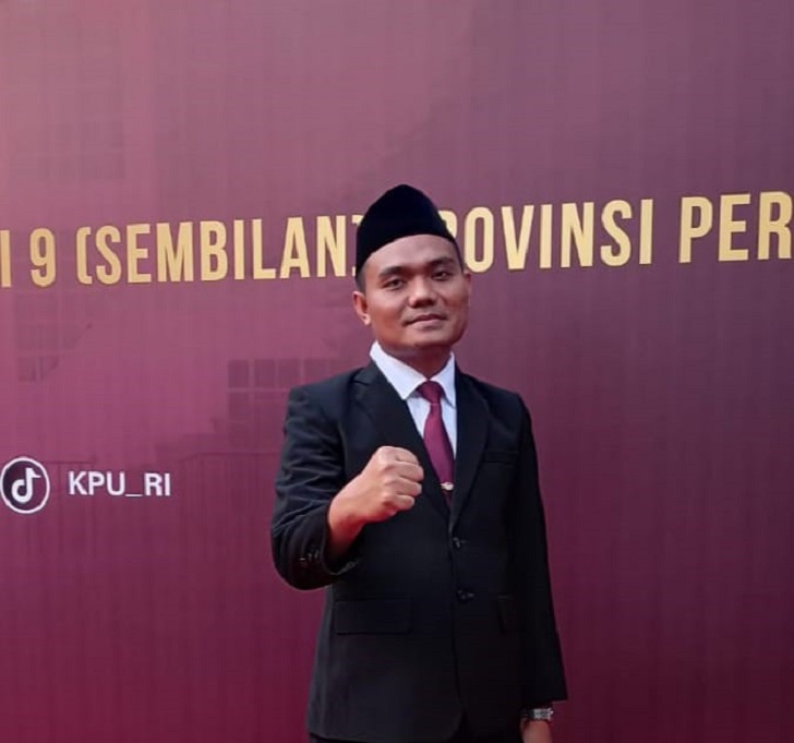Dwi Prasetyo, Anggota KPU Kabupaten Wonogiri Divisi Perencanaan Data dan Informasi.