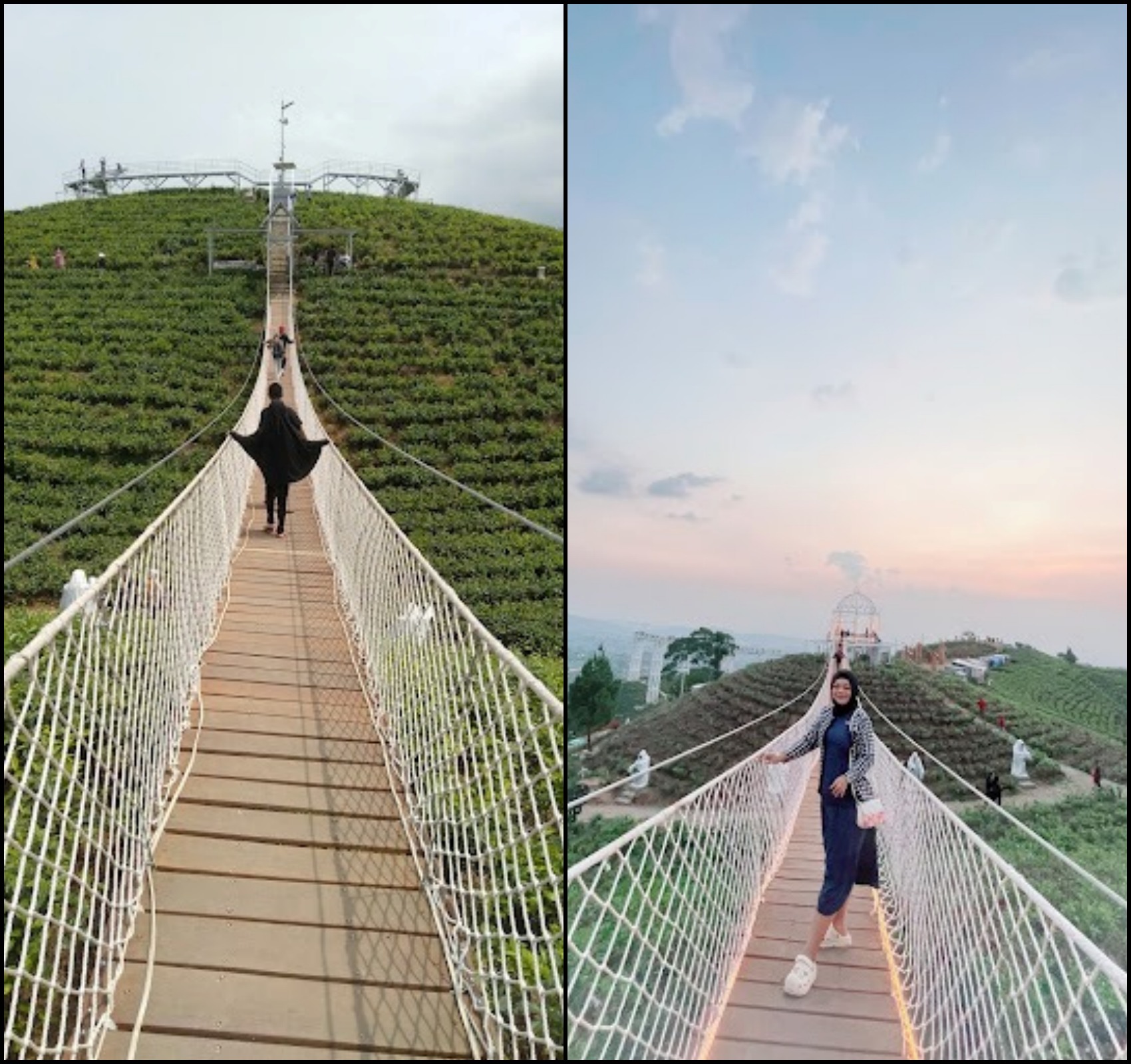 Suasana dan wahana yang ditawarkan di Kemuning Sky View yang ada di Ngargoyoso, Karanganyar.