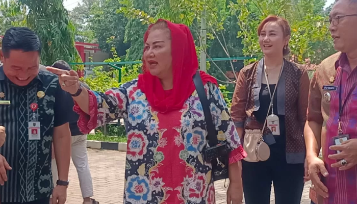 Wali Kota Semarang Hevearita Gunaryanti Rahayu alias Mbak Ita saat lakukan sidak, beberapa waktu lalu.