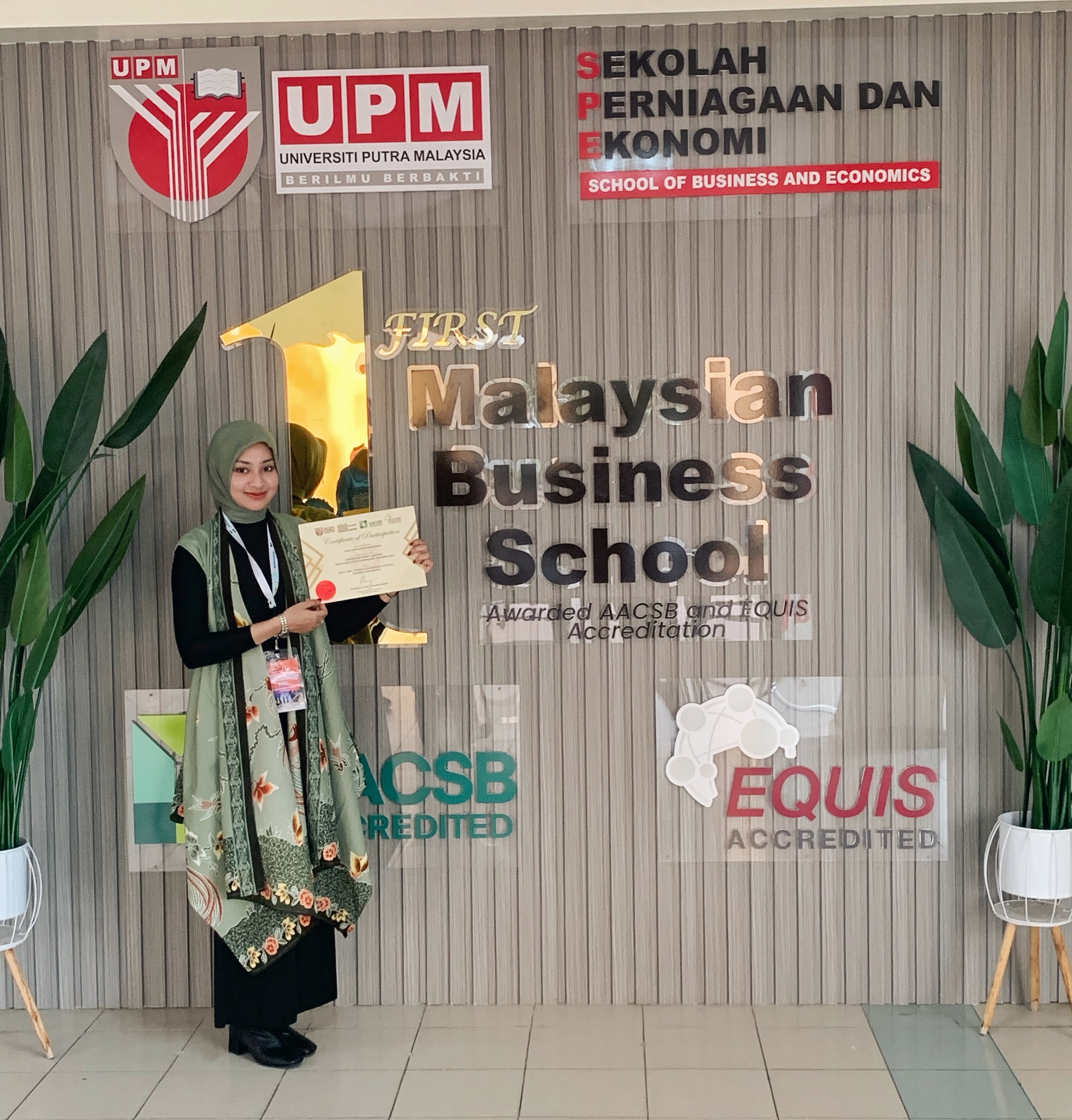 Hana Loka Kusuma Prameswari ketika di Malaysia. (Ist)