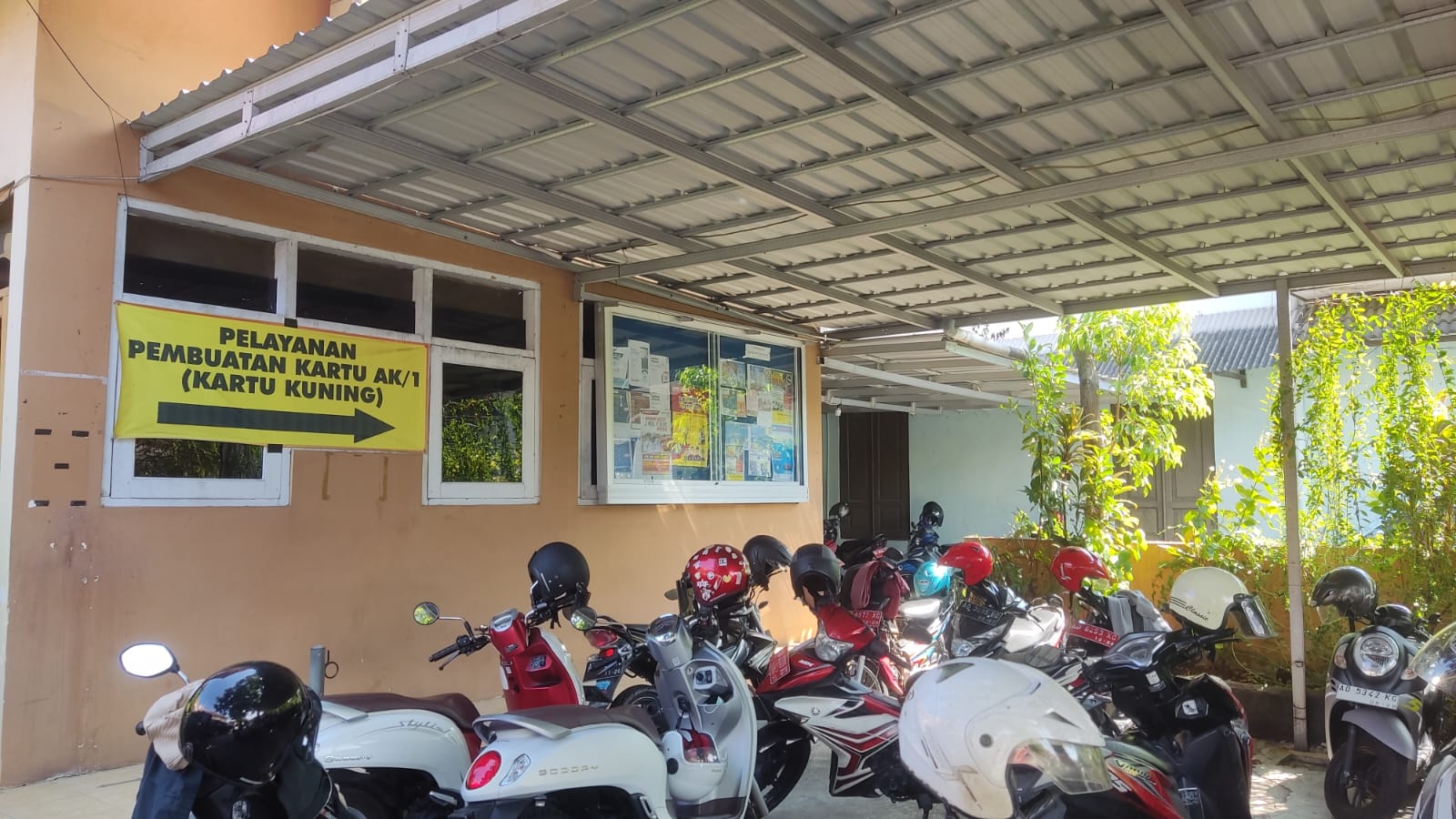 Lokasi pelayanan pembuatan kartu kuning di Disnakerin Wonogiri.