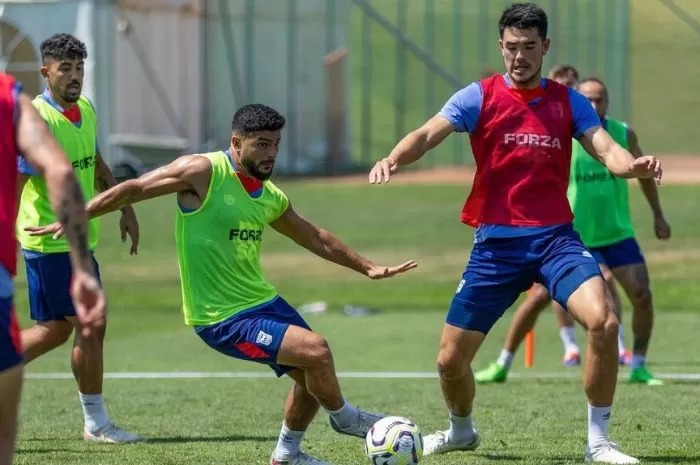 Elkan Baggott bersama Ipswich Town yang tengah melakukan persiapan pramusim jelang tampil di Liga Premier musim depan.