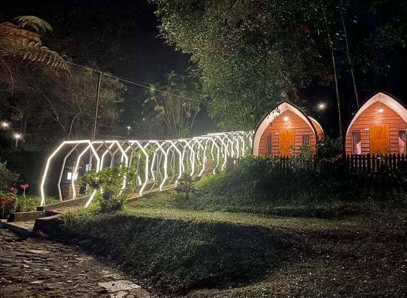 Penginapan yang ada di Tawangmangu Wonder Park.