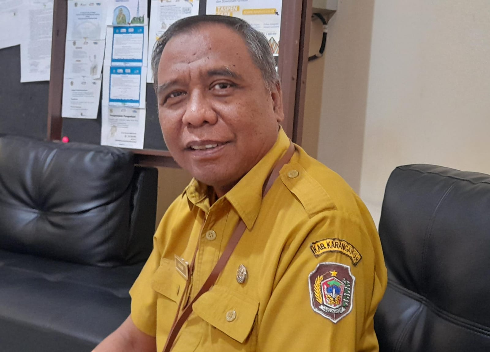 Kepala Disdikbud Kabupaten Karanganyar Agam Bintoro. (Rudi Hartono/Radar Solo)