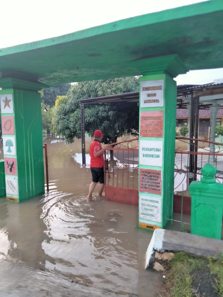 Banjir yang merendam wilayah Kecamatan Sidoharjo, Sragen pada 2023. Kejadian serupa kerap terulang.