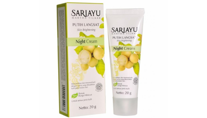 Sariayu Putih Langsat Night Cream