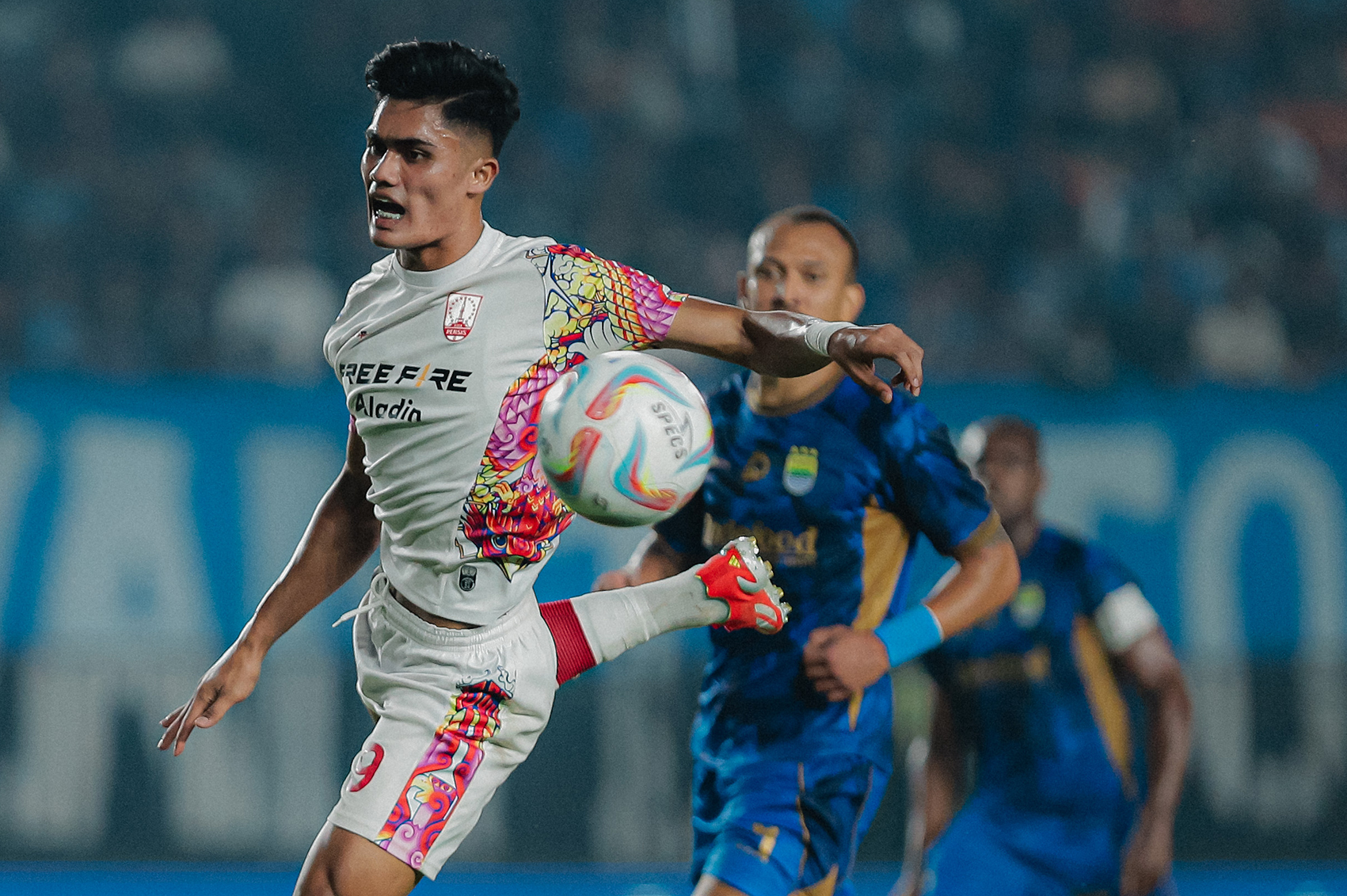 Ramadhan Sananta saat bermain melawan Persib Bandung di Stadion Si Jalak Harupat, di ajang Piala Presiden 2024.