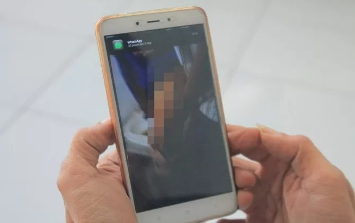 Ilustrasi video syur.
