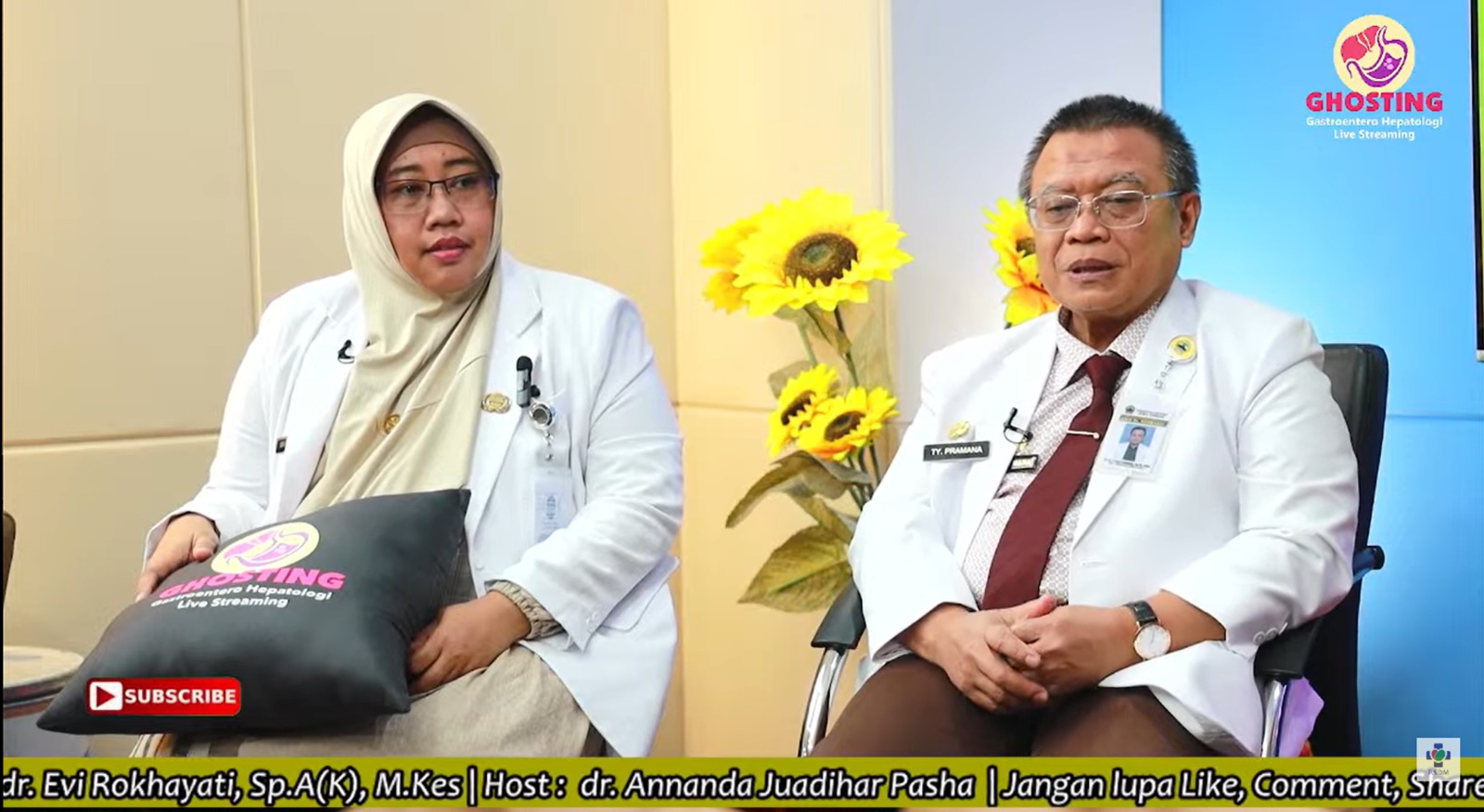ISTIMEWA  Talkshow Hepatitis Bisa Dicegah dan Disembuhkan yang digelar, Rabu (31/7).