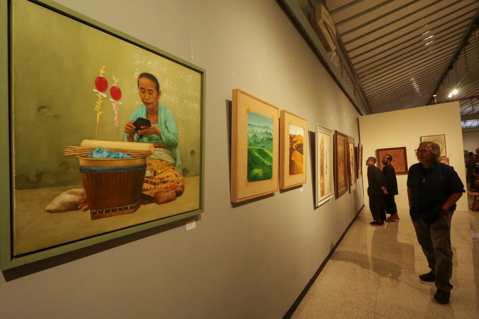 Pameran seni rupa yang digelar di Taman Budaya Jawa Tengah 1-15 Agustus 2024