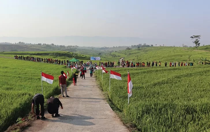 Keindahan alam Desa Slogoretno di Kecamatan Jatipurno, Wonogiri. (Ist)