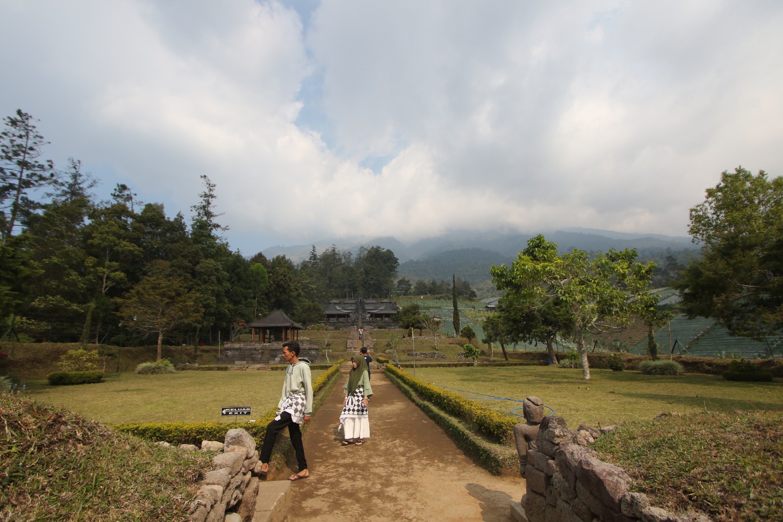 Candi Cetho di Kecamatan Jenawi, Kabupaten Karanganyar