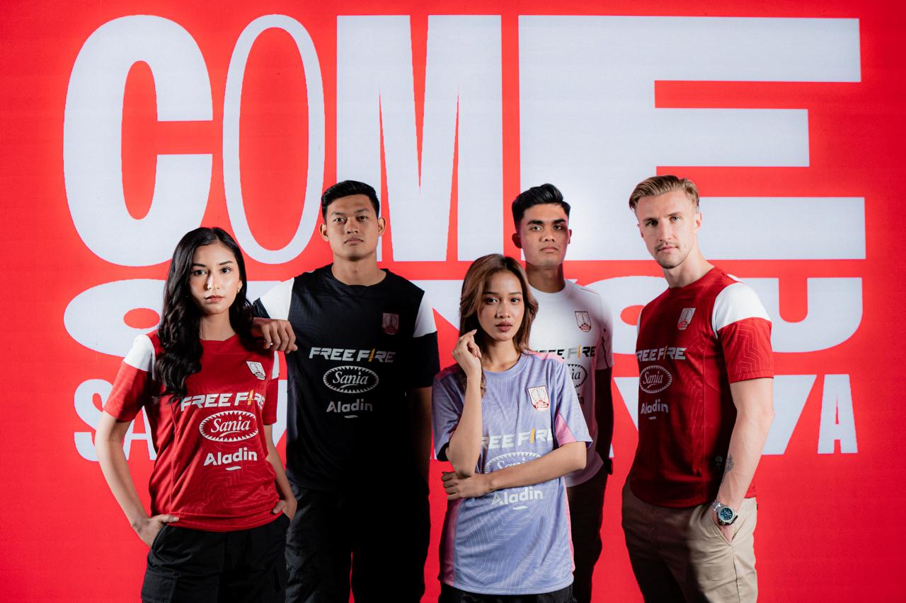 Jersey baru Persis Solo yang akan digunakan untuk mengarungi Liga 1 2024/2025.